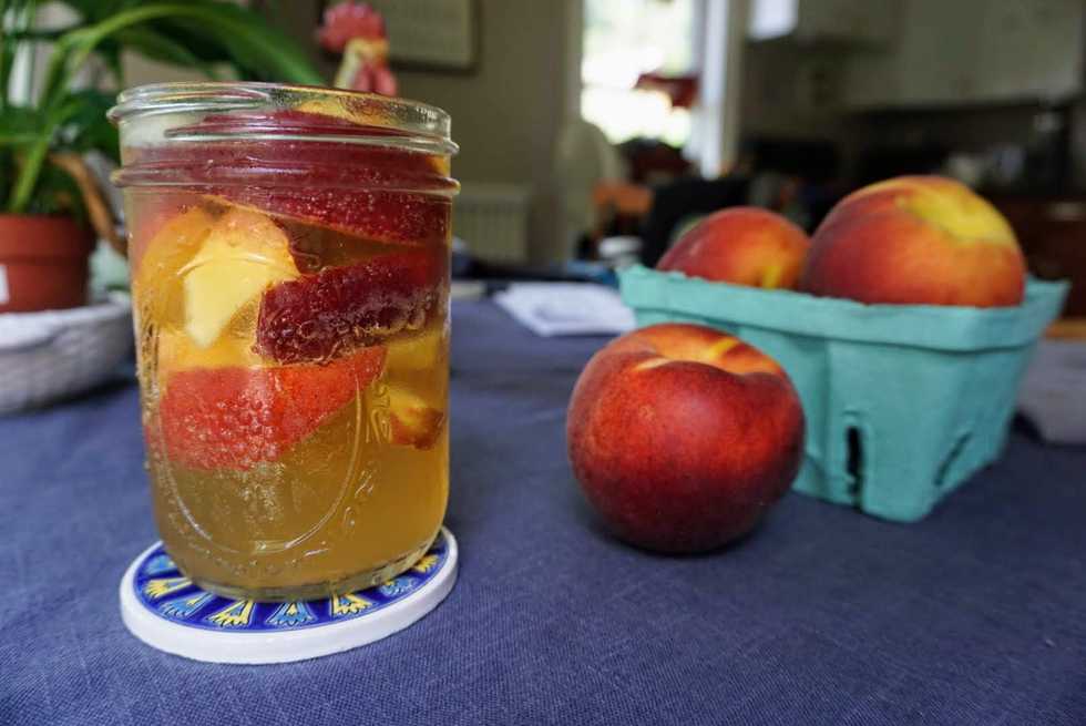 peach kombucha auto